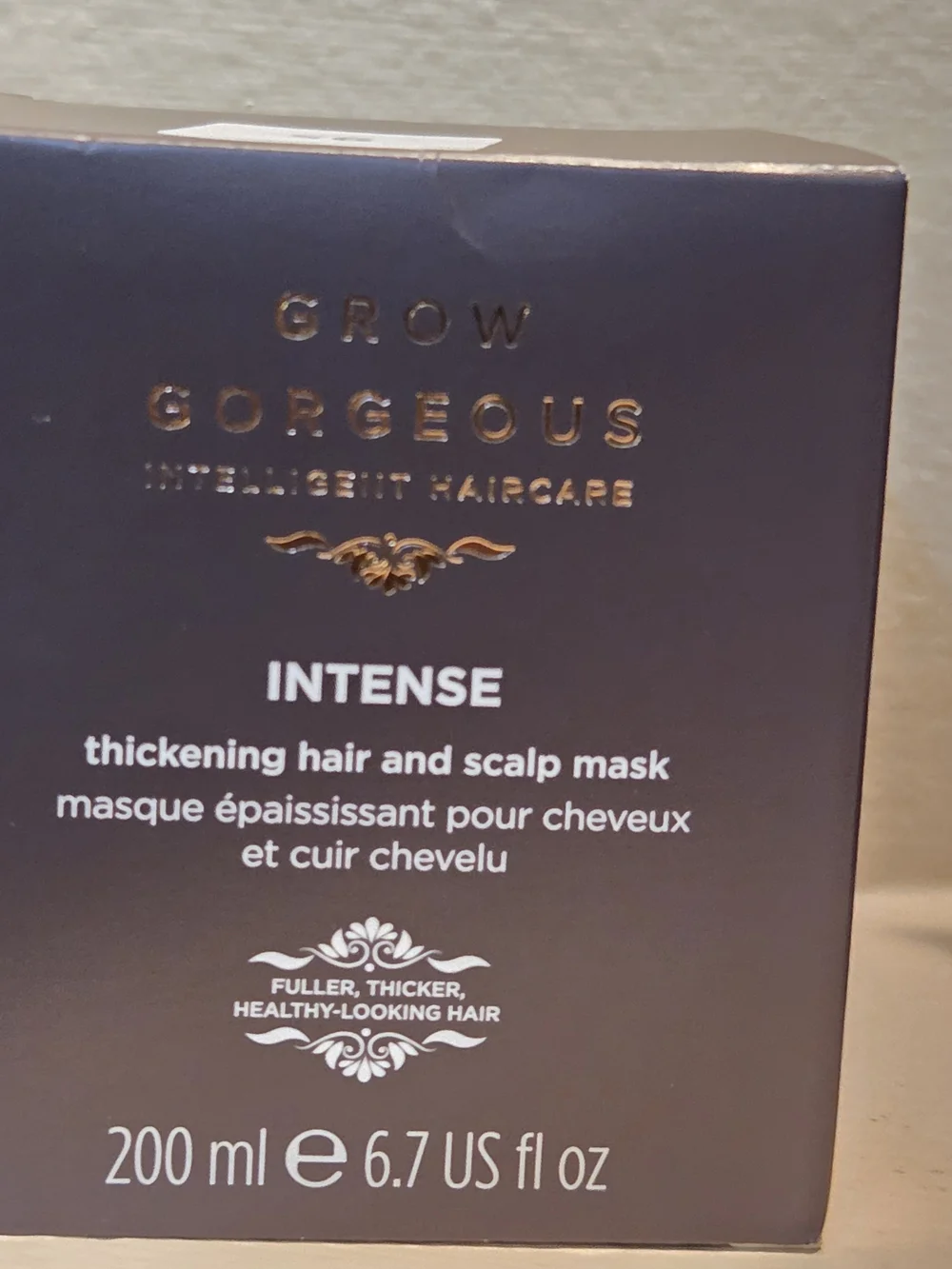 Grow Gorgeous Intense Thickening Hair & Scalp Mask 200ml 6.7 fl oz New in Box